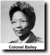 First African American femal Colonel